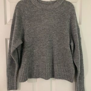 Gray Crew Neck Sweater